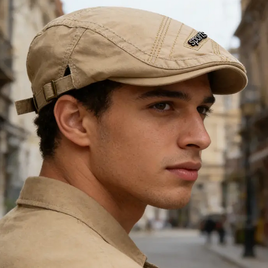 🧢 40% OFF NOW! 🌬️ All-Season Breathable Classic Flat Cap – Ivy Design, Adjustable Fit & Versatile Colors 💼