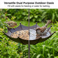 🐦 LIMITED-TIME 40% OFF! ✨ Hanging Umbrella Bird Feeder & Bath – Dual-Use, Rust-Resistant, Vintage Garden Decor ☂️
