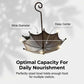 🐦 LIMITED-TIME 40% OFF! ✨ Hanging Umbrella Bird Feeder & Bath – Dual-Use, Rust-Resistant, Vintage Garden Decor ☂️