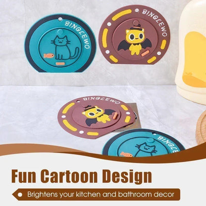 🚿 BUY 1 GET 1 FREE! ✨ Anti‑Clog & Odor‑Proof Drain Cover – Dual‑Function, Tight‑Seal, Cute‑Designed ✨