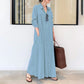 👗 40% OFF NOW! ✨Long-Solid, Simple and Long-Coloured Sleeve Dress