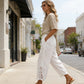 👖 New Style🎀Women's Lace Trim Drawstring Pants