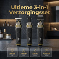 3-in-1 grooming kit for men – hair & beard