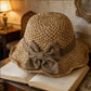 🎉 40% OFF NOW !👒Elegant Women Straw Sun Hat with Bow🎀
