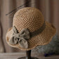 🎉 40% OFF NOW !👒Elegant Women Straw Sun Hat with Bow🎀