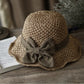 🎉 40% OFF NOW !👒Elegant Women Straw Sun Hat with Bow🎀