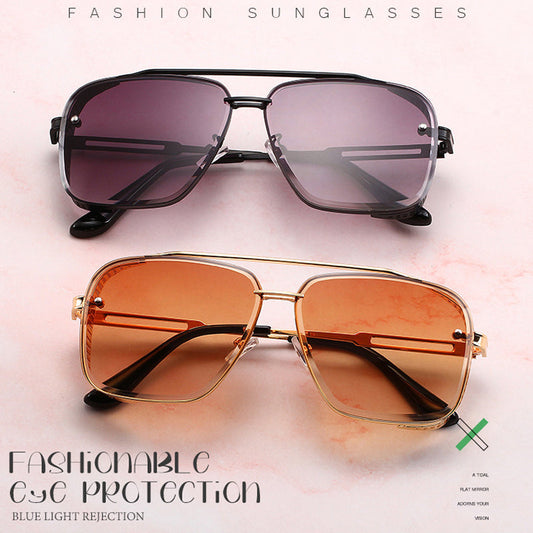💐40% OFF ! Retro Metal Frame Sunglasses – UV400 Anti-Glare Protection 🛡️🌞