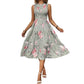 👗50% OFF🌸Women’s Sleeveless Floral Print Casual Dress