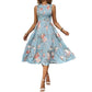 👗50% OFF🌸Women’s Sleeveless Floral Print Casual Dress