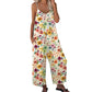 ✨Summer Hot Sale 40% OFF ！！ ⏰Women's Floral Print Wide Leg Jumpsuit 💐