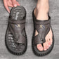 📢📢50% OFF !! ⏰Breathable Soft Leather Outdoor Sandals for Men in Plus Sizes