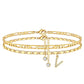 💐50% OFF! Beach Jewelry – Gold Ankle Chain, Waterproof & Salt-Resistant 🏖️🌊