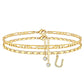 💐50% OFF! Beach Jewelry – Gold Ankle Chain, Waterproof & Salt-Resistant 🏖️🌊