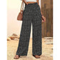 👖 40% OFF !! 🌸Women's Smocked High Waist Wide Leg Pants