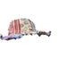 🧢Hot Sale 🔥Patchwork Multicolored Mushroom Hemp Hat with Pocket