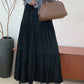 🎀Petite Power✨40% OFF！🔥Women's Casual Tiered A-Line Maxi Skirt with Drawstring Waist