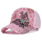 🦋New Style☀️ Rhinestone Butterfly Sequin Baseball Cap