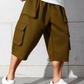 🩳 40% OFF! 🔧Men's Casual Cargo Capri Shorts – Large Pockets & Wide-Leg Fit 🌲
