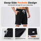 🩳💨Special Price Only ￡11.99!!✨Men's Waffle Knit Drawstring Shorts