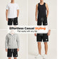 🩳💨Special Price Only ￡11.99!!✨Men's Waffle Knit Drawstring Shorts