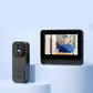 🥳2026 HOT SALE🥳💞50K+ SOLD!📹🚪 50% OFF! Smart Video Doorbell with 4.3″ Display – See & talk to visitors, no need to open the door. Infrared night vision. Stay safe! 🛡️✨
