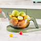 🍚 40% OFF! 🥣 Multipurpose Rice Washing Bowl Strainer with Handle