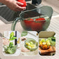 🍚 40% OFF! 🥣 Multipurpose Rice Washing Bowl Strainer with Handle