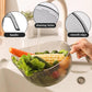 🍚 40% OFF! 🥣 Multipurpose Rice Washing Bowl Strainer with Handle