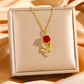 🌹Elegant Rose Pendant Necklace