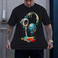 🔥 40% OFF🔥Colorful Dripping Paint Headphone T-Shirt