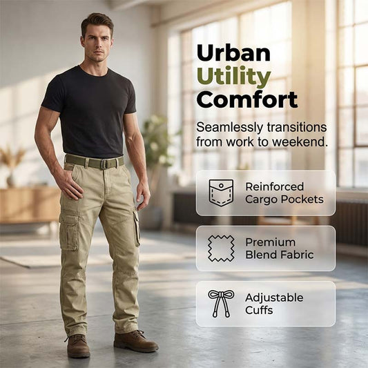 💪Built Tough🔥Men's Classic Tactical Cargo Pants