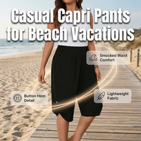 ✨New arrival 40% OFF💼Women's Lightweight Capri Pants