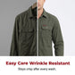 ⏰🔥LIMITED TIME 40% OFF! 👔 Men’s Long Sleeve Cotton Workwear Shirt – Durable, Comfortable & Perfect for Everyday Work ✨💪