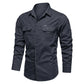 ⏰🔥LIMITED TIME 40% OFF! 👔 Men’s Long Sleeve Cotton Workwear Shirt – Durable, Comfortable & Perfect for Everyday Work ✨💪