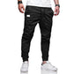 👖 50% OFF NOW! 🏃 Men's Casual Joggers – Drawstring Elastic Waist, Slim Fit & High Stretch – Perfect for All Seasons 🌧️