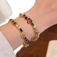 ⭐Where Star and Moon Meet🌙Whimsical Celestial Charm Bracelet