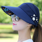 🌞Summer Hot Sale ￡9.99！💇‍♀️Foldable Wide Brim Sun Hat with Ponytail Hole