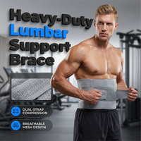 💪New arrival 40% OFF🩹Dual-Strap Compression Back Brace with Removable Support Stays