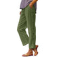 👖 50% OFF NOW! 🧵 Casual Solid-Color Loose-Fit Cropped Pants with Side Buttons – Lightweight & breathable – Perfect for summer, beach or relaxed office days – comfortable and stylish 🌸✨