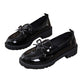✨👠Shine Bright, Step Light 🌸Women's Casual Patent Leather Bow Loafers