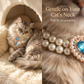 💙Paw-some Style 🐾Pet Pearl Necklace with Heart Gem Pendant