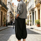 🩳Loose Comfort, Bold Edge 🖤Men's Casual Harem Pants with Elastic Ankles