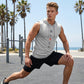 🏃 40% OFF NOW! 💪 Men’s Sleeveless Hoodie & Shorts Set – Athletic & Casual Fit – Breathable & Quick-Dry 🏋️‍♂️
