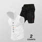 🏃 40% OFF NOW! 💪 Men’s Sleeveless Hoodie & Shorts Set – Athletic & Casual Fit – Breathable & Quick-Dry 🏋️‍♂️