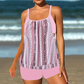 👙 Women’s Tankini with Blouson Top & Shorts – Comfortable, Modern & Perfect for Beach & Pool ☀️💦