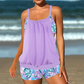 👙 Women’s Tankini with Blouson Top & Shorts – Comfortable, Modern & Perfect for Beach & Pool ☀️💦