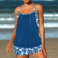 👙 Women’s Tankini with Blouson Top & Shorts – Comfortable, Modern & Perfect for Beach & Pool ☀️💦