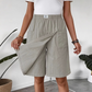 🩳New arrival 50% OFF💥Women's Casual Elastic Waist Wrap Skort