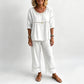 📢📢40% OFF !! ⏰Women's Casual 2-Piece Set with Eyelet Details