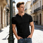 👕 50% OFF NOW! 💪 Men's Lightweight Henley T-Shirt – Muscle Fit & Breathable – Moisture-Wicking & Classic Style 🌿